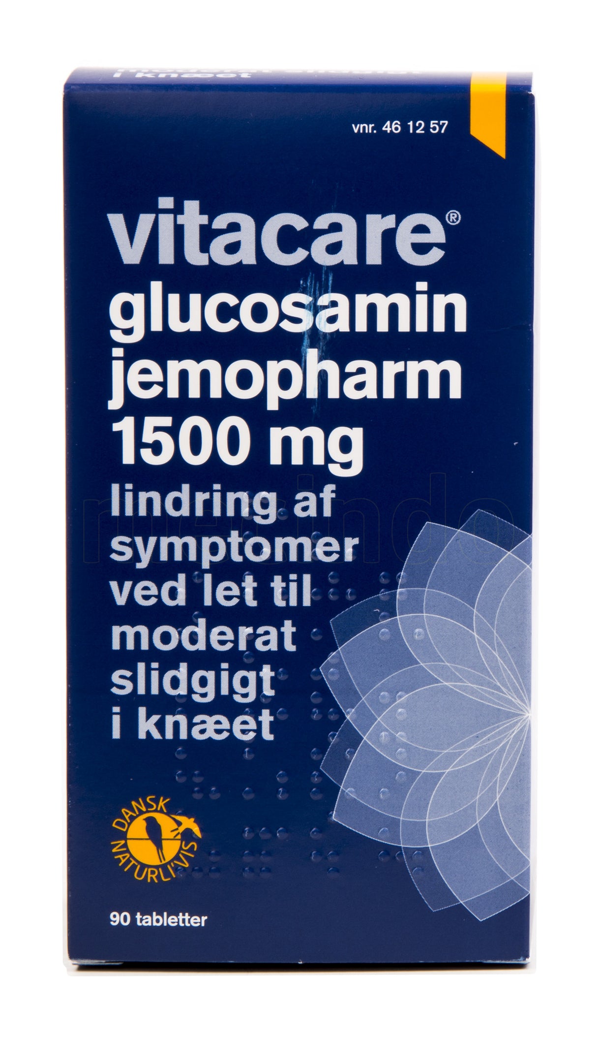 VitaCare Glucosamin 1500 Mg | 90 Tabl. fra VitaCare på Mecindo.dk