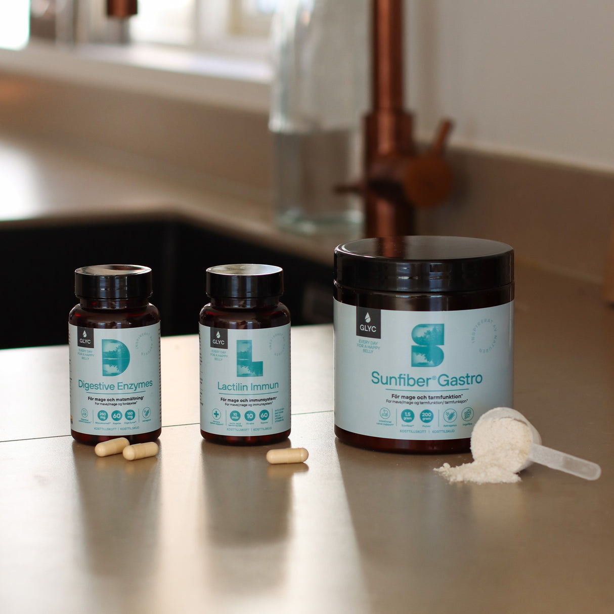 Glyc Digestive Enzymes | 60 kapsler fra Glyc på Mecindo.dk