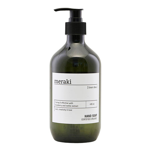 Meraki Håndsæbe Linen Dew | 490 ml fra Meraki på Mecindo.dk