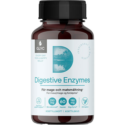 Glyc Digestive Enzymes | 60 kapsler fra Glyc på Mecindo.dk