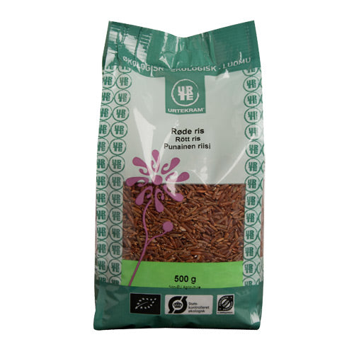 Urtekram Ris Røde Økologisk | 500 gr fra Urtekram på Mecindo.dk