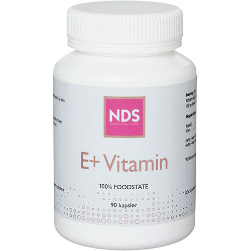 NDS E+ E-vitamin | 90 Tabl. fra NDS på Mecindo.dk
