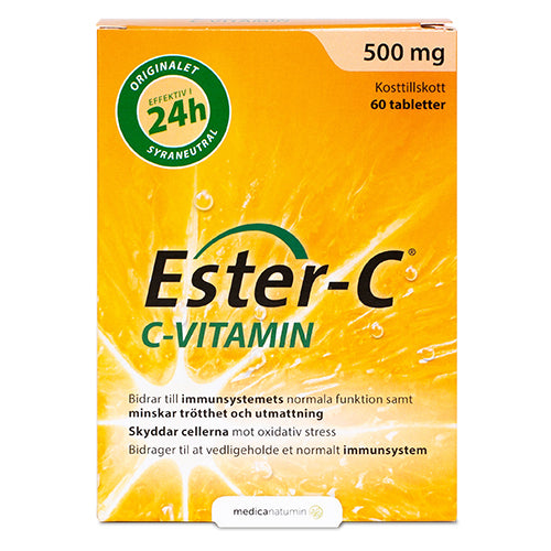 Ester - C Ester C-vitamin Tabletter | 60 Tabl. fra Ester - C på Mecindo.dk