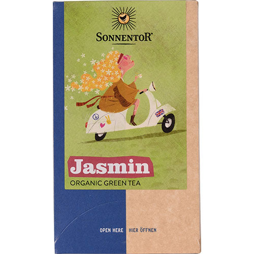 Sonnentor Grøn Te Jasmin Økologisk | 18 br fra Sonnentor på Mecindo.dk