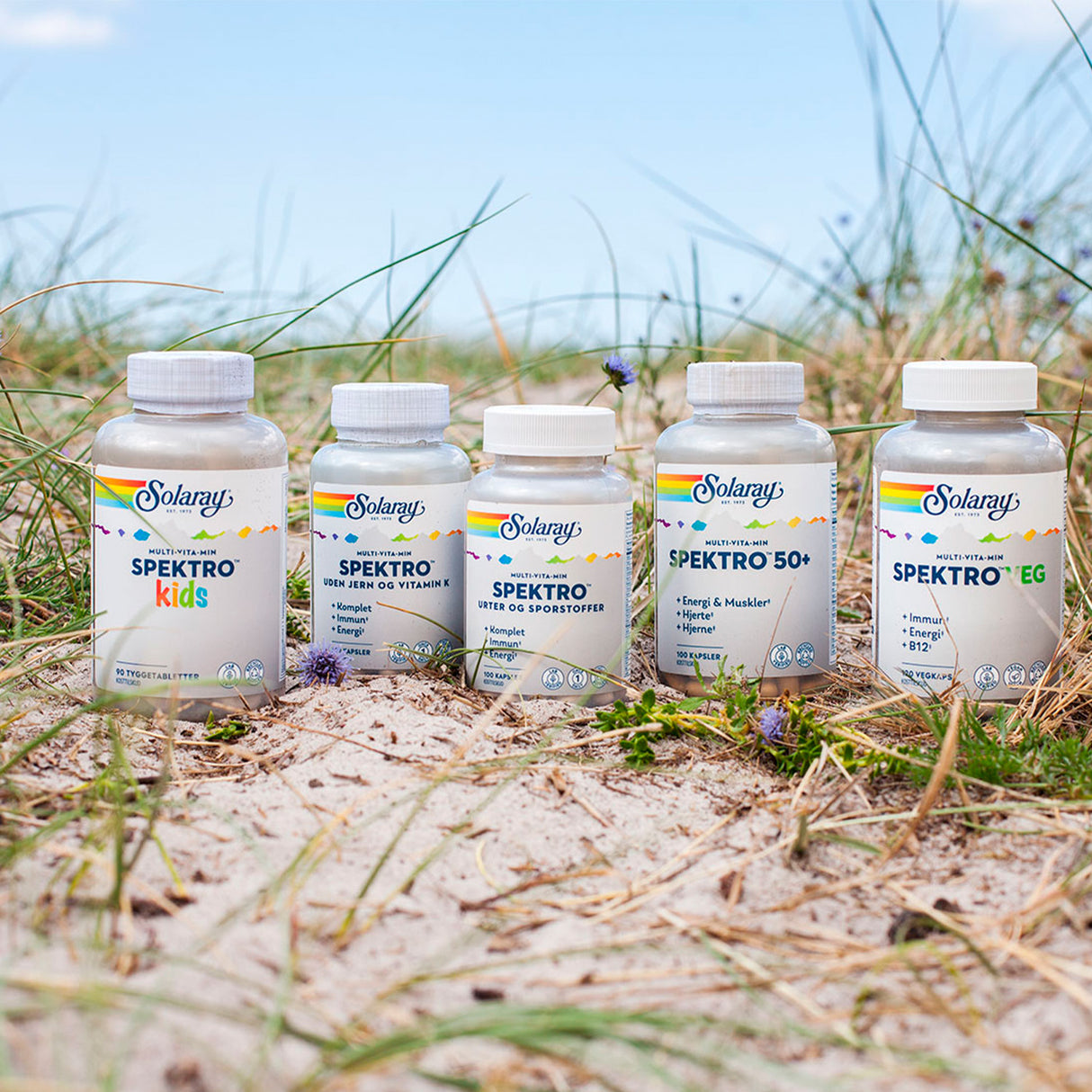 Solaray Spektro Multivitamin Uden Jern Og Vitamin K. | 300 kapsler fra Solaray på Mecindo.dk