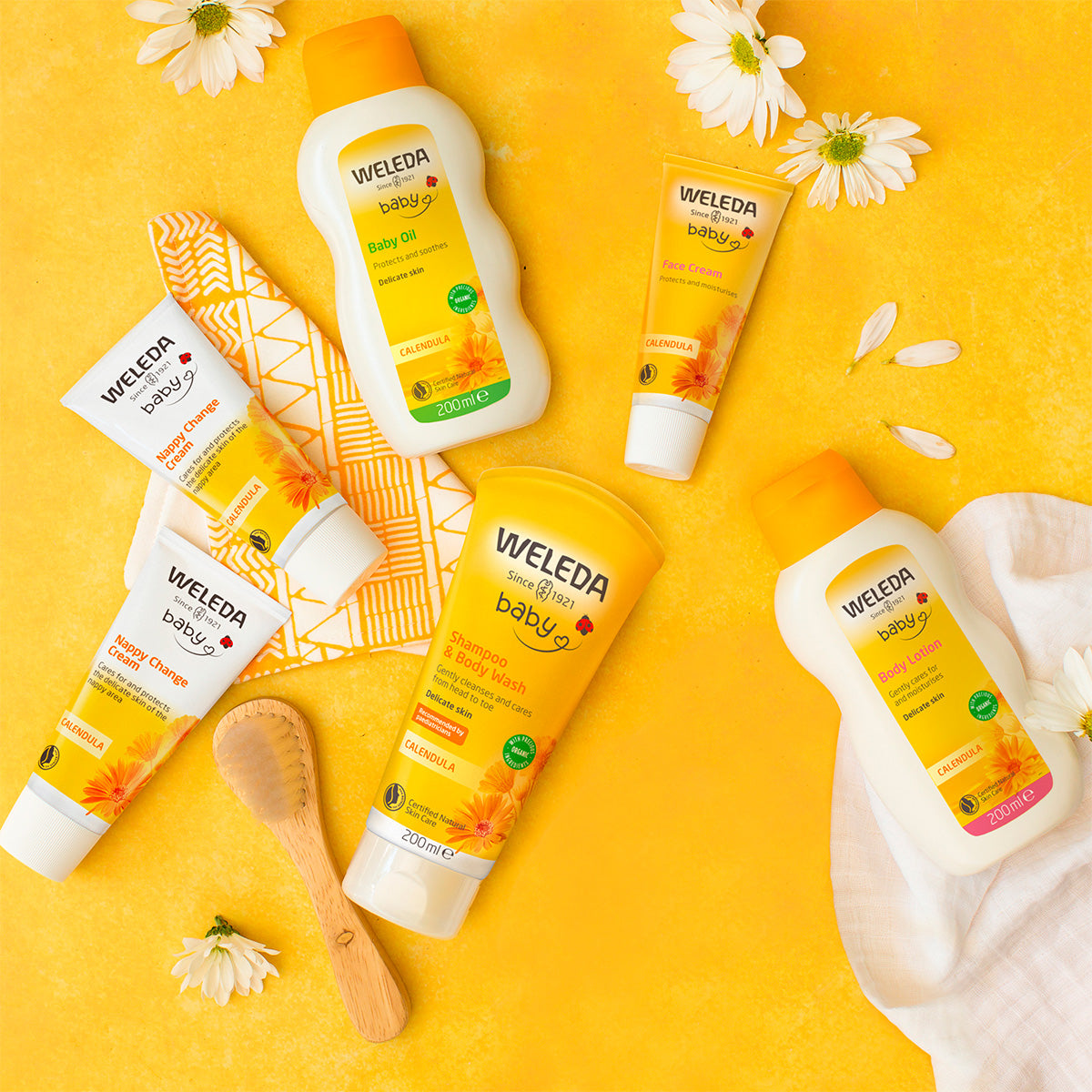 Weleda Calendula Baby Oil Mamma & Baby | 200 ml fra Weleda på Mecindo.dk