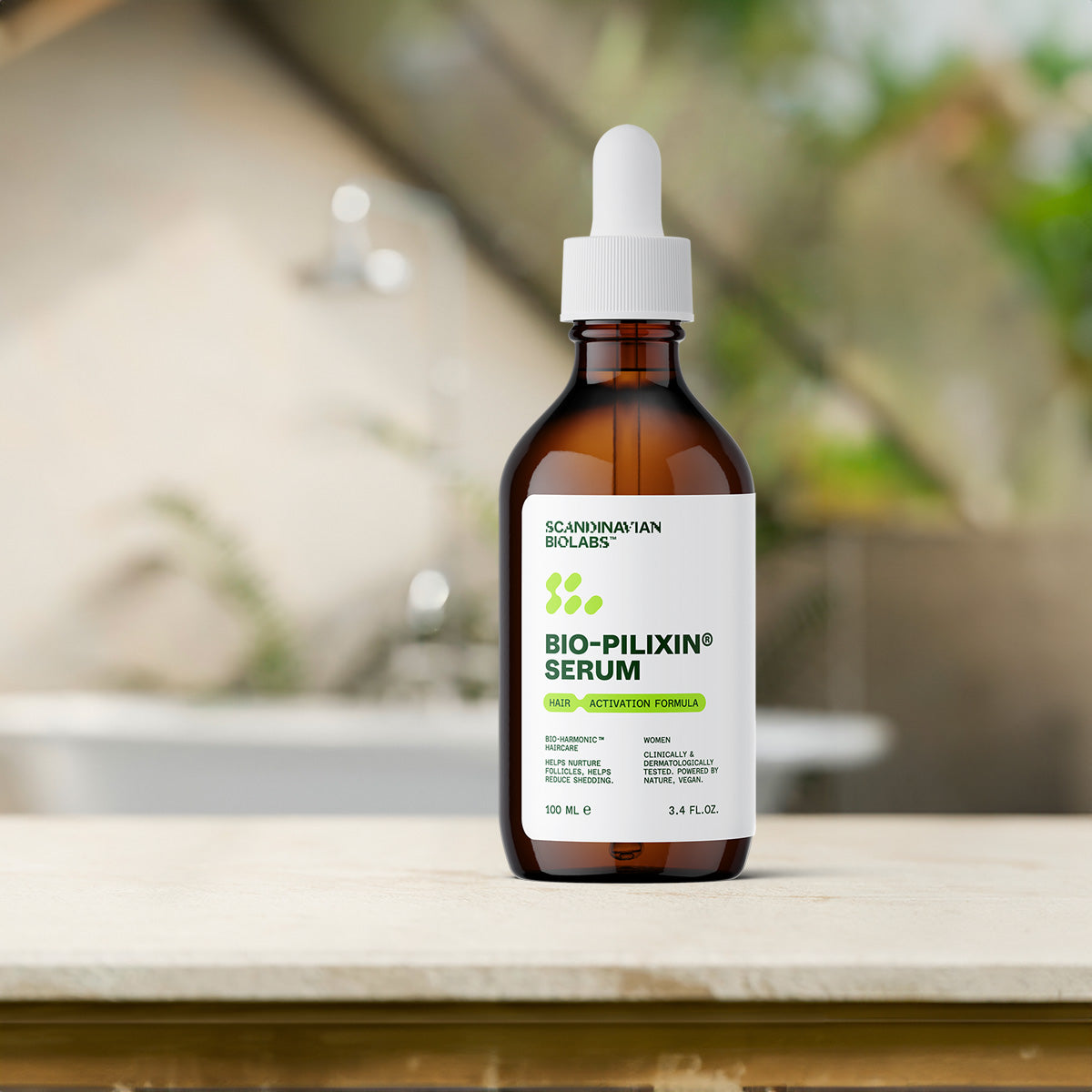 Scandinavian Biolabs Bio-pilixin Serum+ For Women | 100 ml fra Scandinavian Biolabs på Mecindo.dk