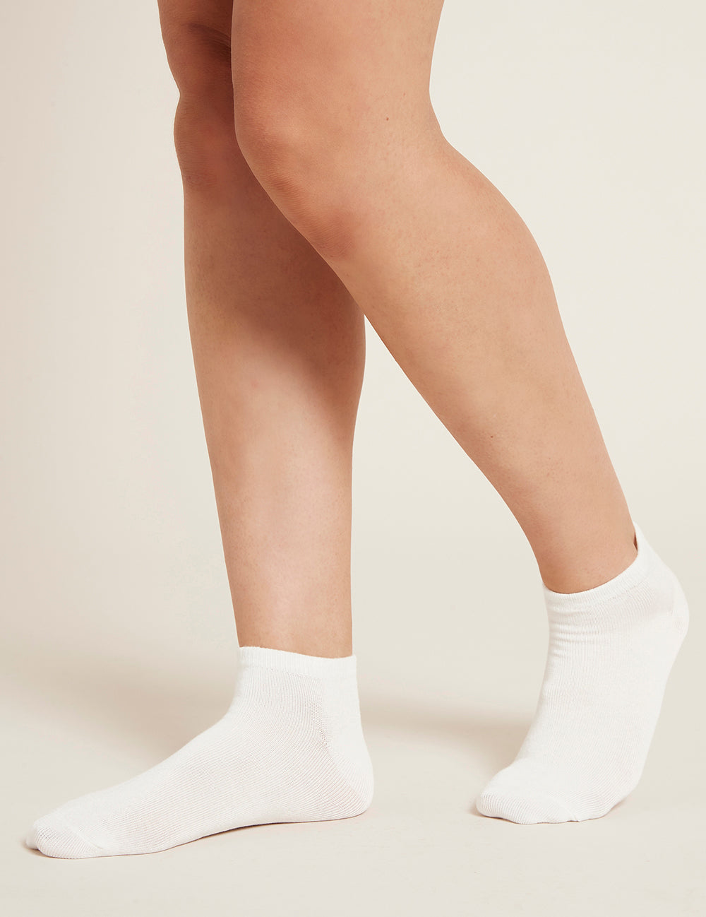 Boody Women´s Low Cut Sneaker Socks Hvid | Str. 34-40 fra Boody på Mecindo.dk