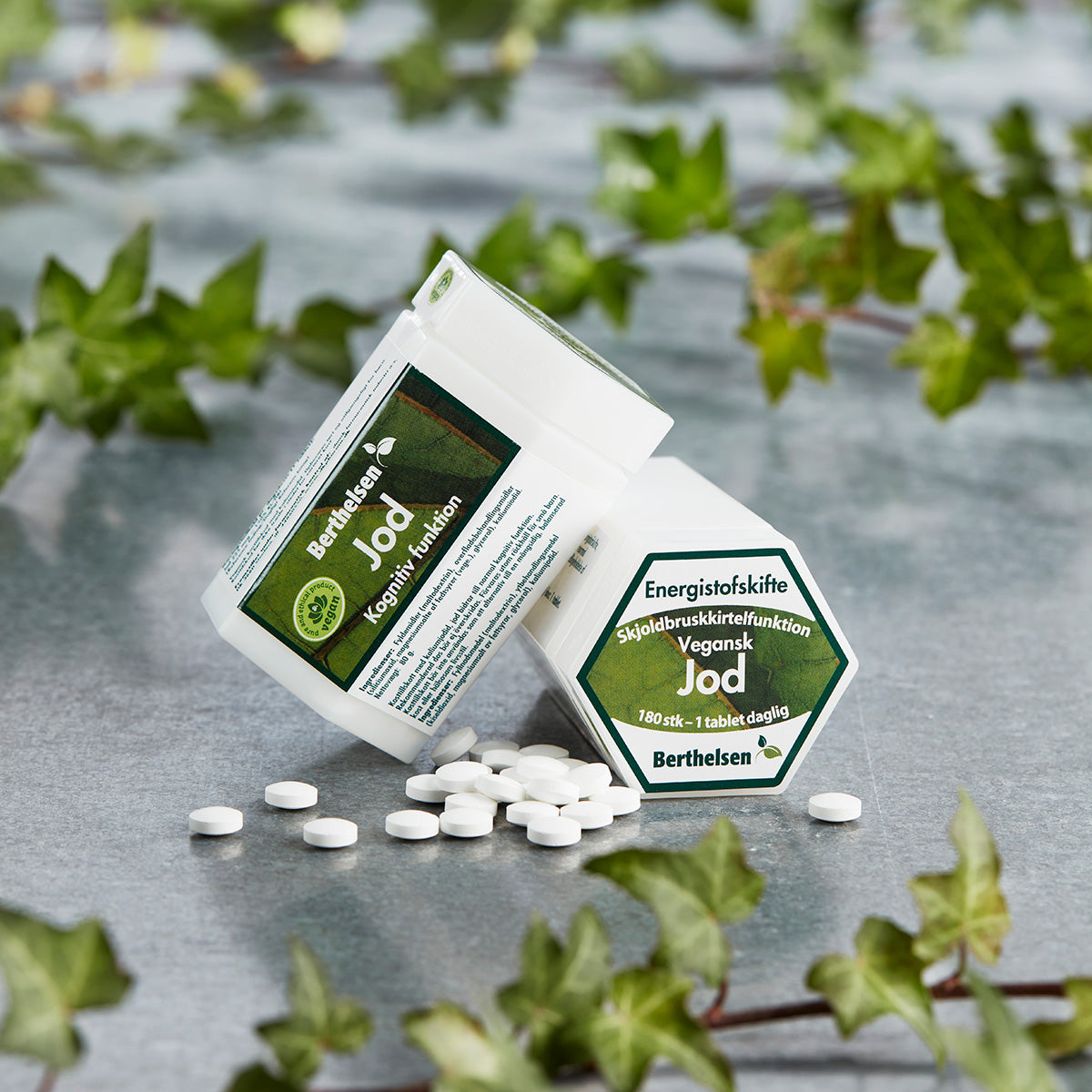 Berthelsen Jod | 180 Tabl. fra Berthelsen på Mecindo.dk