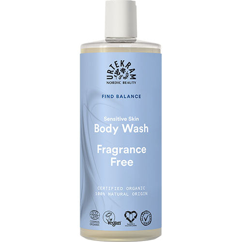 Urtekram Body Wash Fragrance Free | 500 ml fra Urtekram på Mecindo.dk
