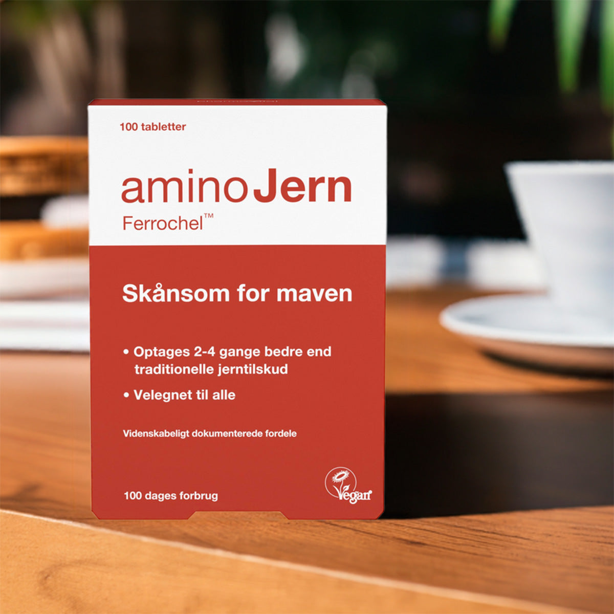 aminoJern | 100 Tabl. fra aminoJern på Mecindo.dk