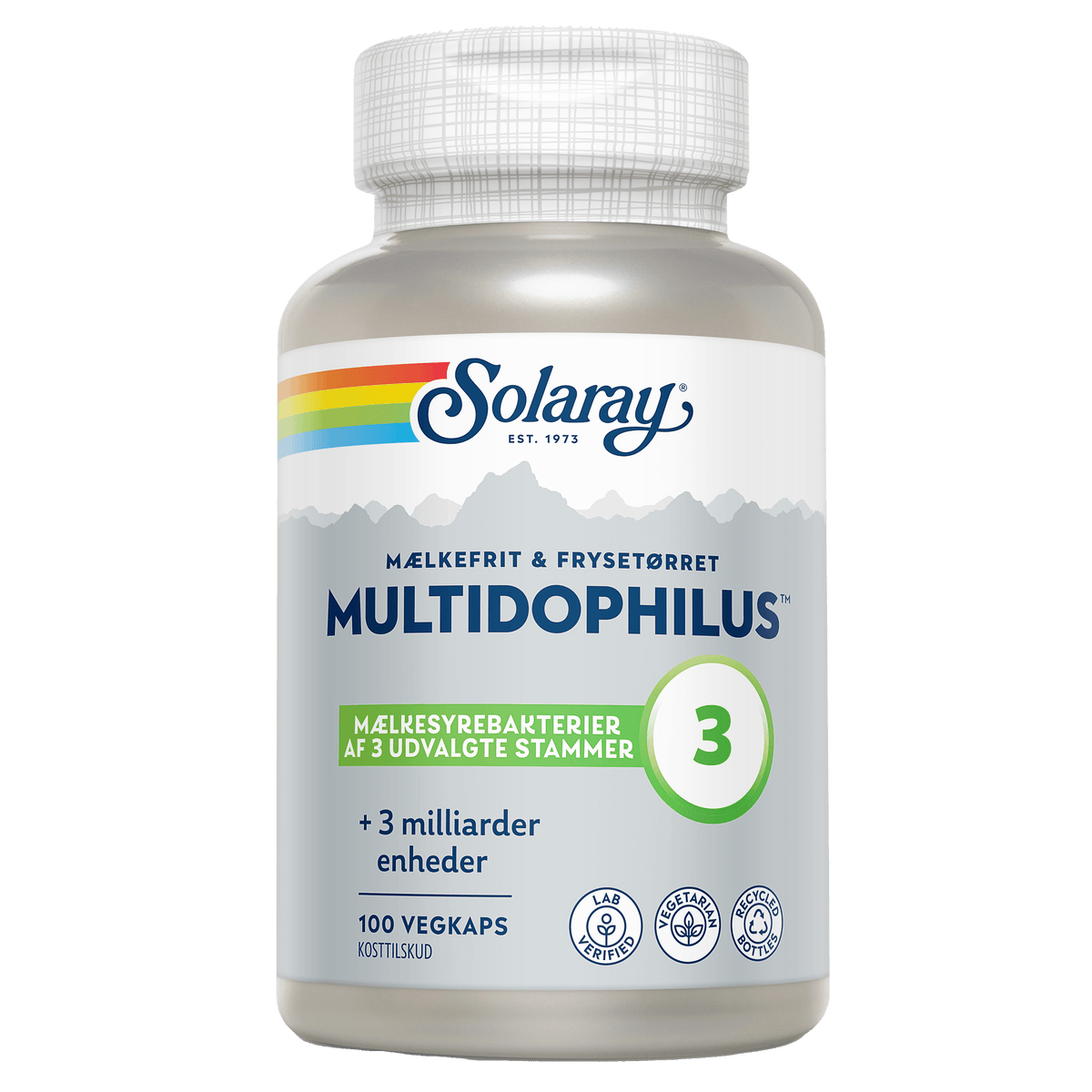 Solaray Multidophilus Mælkefri | 100 kapsler