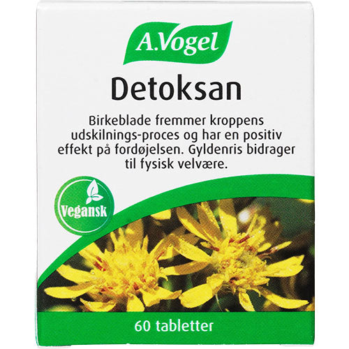 A.Vogel Detoksan | 60 TAB fra A.Vogel på Mecindo.dk