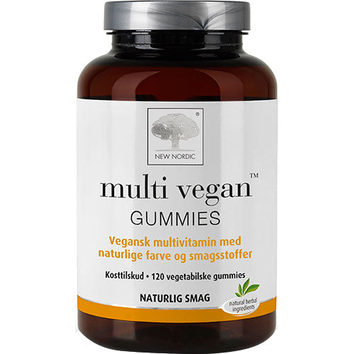 New Nordic Multi Vegan Gummies | 120 gummies fra New Nordic på Mecindo.dk