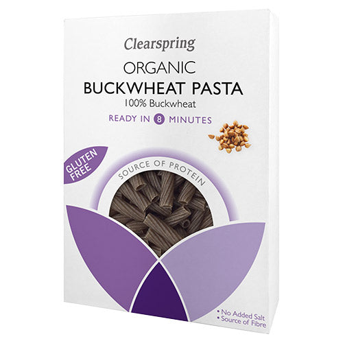 Clearspring Boghvede Pasta Tortiglioni Økologisk | 250 gr fra Clearspring på Mecindo.dk