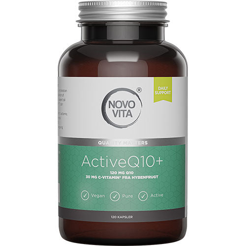 Novo Vita Active Q10+ | 120 kapsler fra Novo Vita på Mecindo.dk