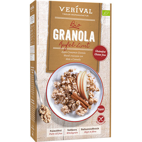 Verival Granola Æble-kanel Økologisk | 325 gr fra Verival på Mecindo.dk