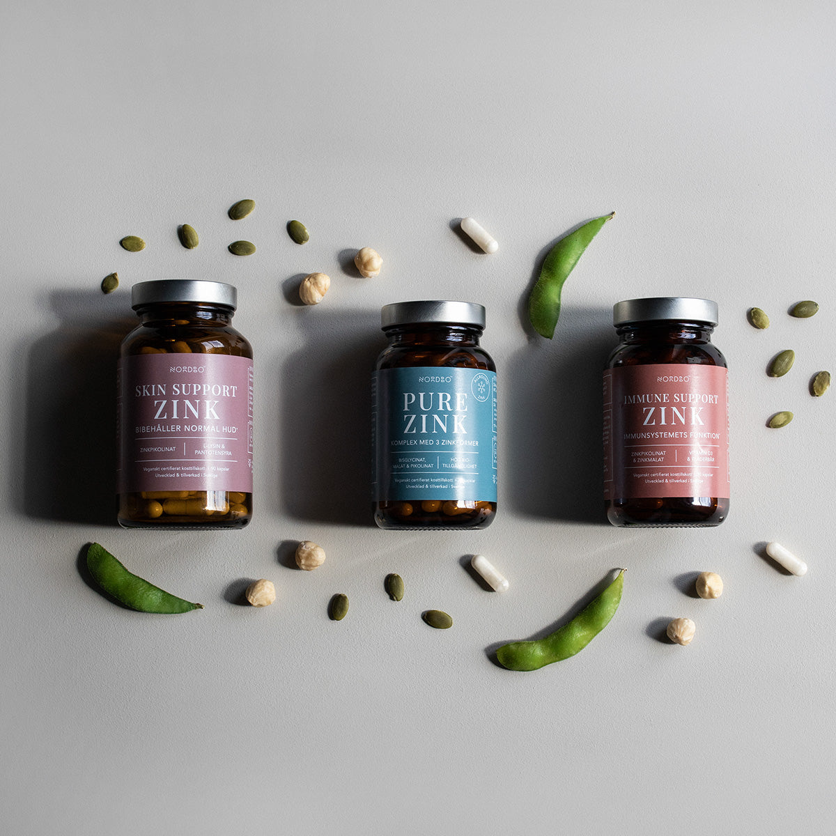 NORDBO Immune Support Zink | 90 kapsler fra NORDBO på Mecindo.dk