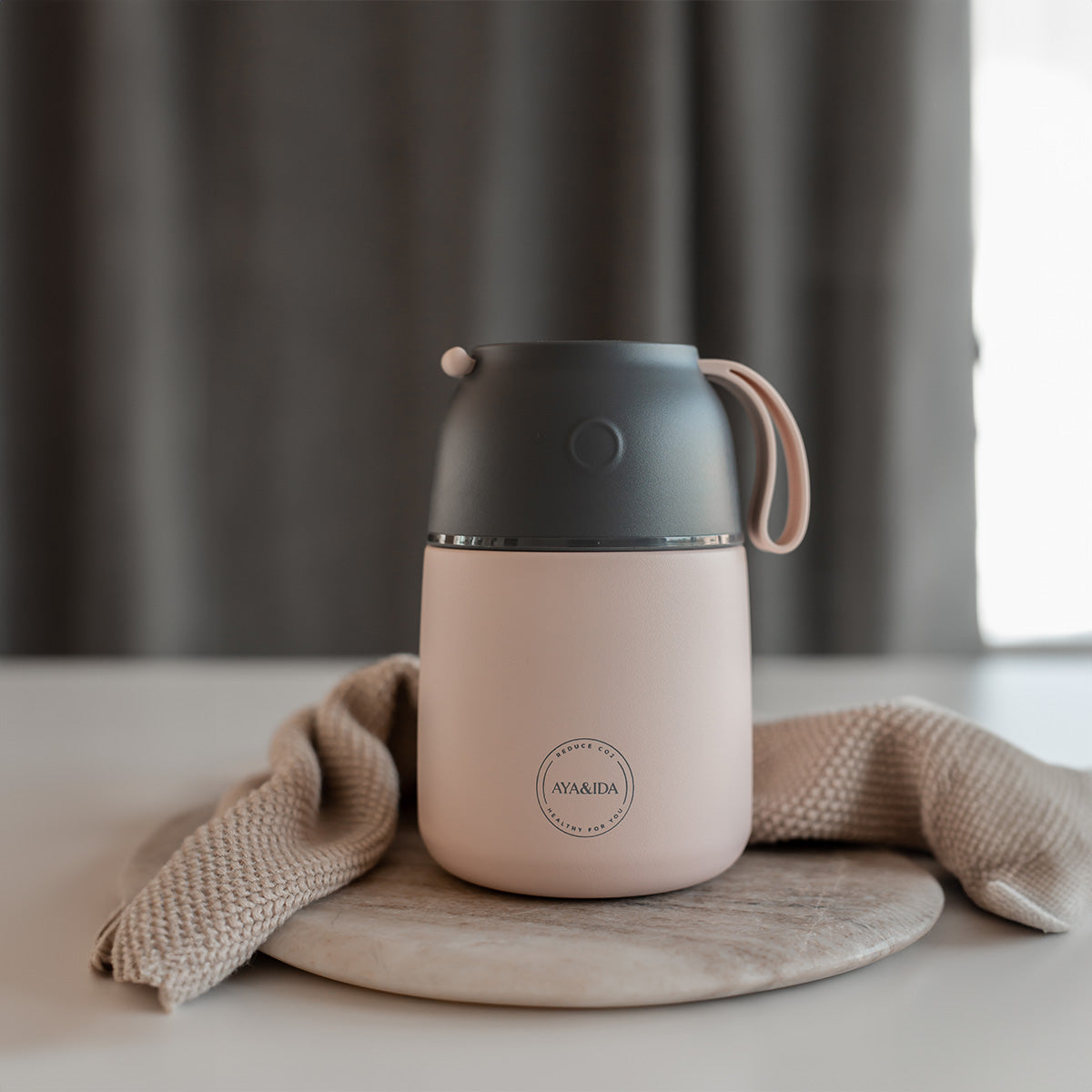 AYA&IDA Food'ie 500ml | Soft Rose fra AYA&IDA på Mecindo.dk