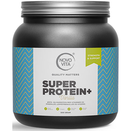 Novo Vita Superprotein+ Vaniljesmag | 500 gr fra Novo Vita på Mecindo.dk