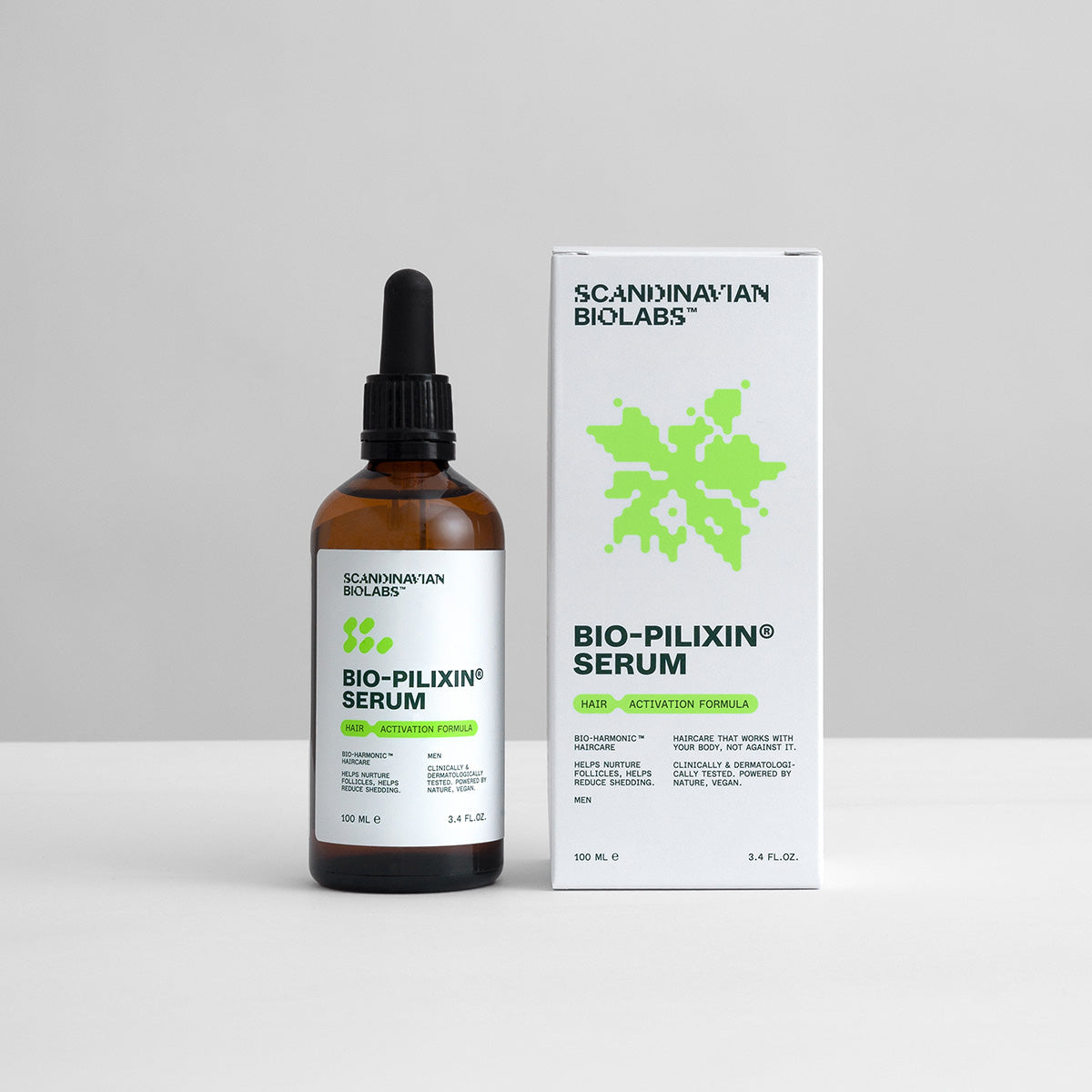 Scandinavian Biolabs Bio-pilixin Serum+ For Men | 100 ml fra Scandinavian Biolabs på Mecindo.dk