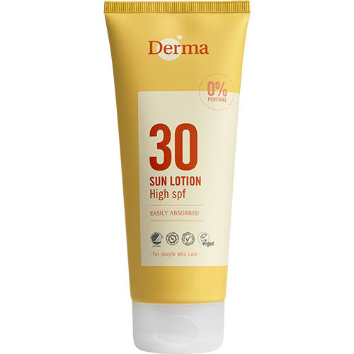 Derma Sollotion Spf 30 | 200 ml fra Derma på Mecindo.dk