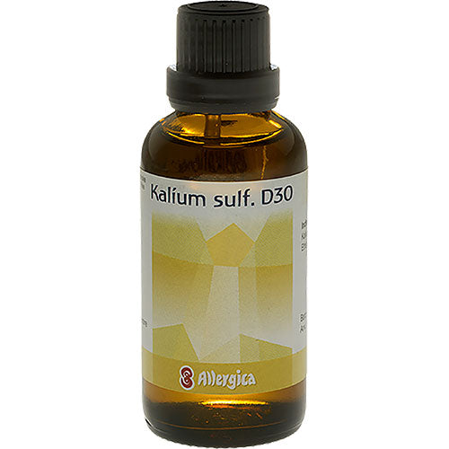 Allergica Kalium Sulf. D30 Cellesalt 6 | 50 ml fra Allergica på Mecindo.dk