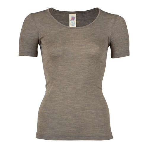 Engel Natur T-shirt Walnut | Str. 42/44 fra Engel Natur på Mecindo.dk