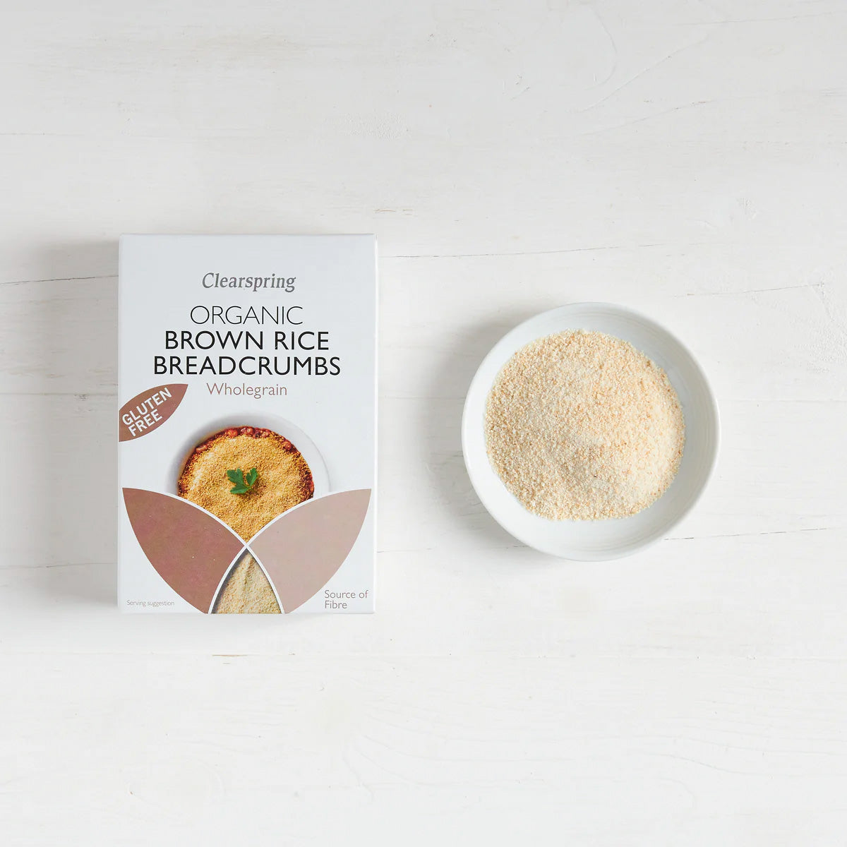 Clearspring Brødkrummer (Af Brune Ris) | 250 gr fra Clearspring på Mecindo.dk