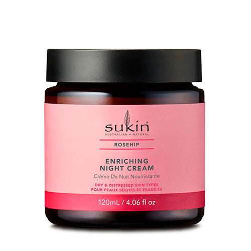 Sukin Rosehip Enriching Night Cream | 120 ml fra Sukin på Mecindo.dk