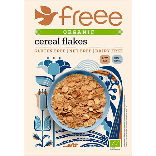 Doves Farm Organic Cereal Flakes Gl.fri Doves Økologisk | 375 gr fra Doves Farm på Mecindo.dk
