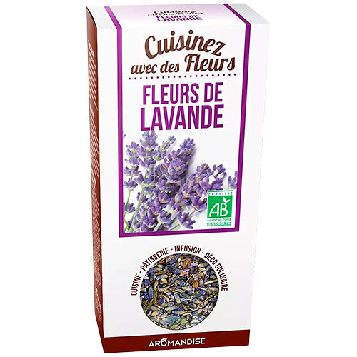 Aromandise Lavendelblomster Økologisk | 40 gr fra Aromandise på Mecindo.dk