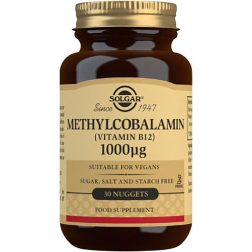 Solgar Methylcobalamin 1000 Ug (B12) | 30 Tabl. fra Solgar på Mecindo.dk
