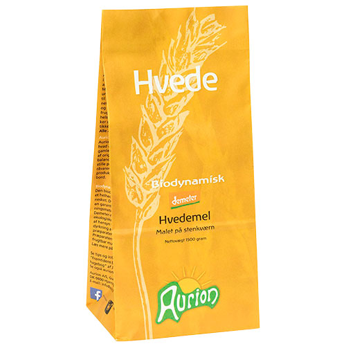 Aurion Hvedemel Økologisk Demeter | 1.5 kg fra Aurion på Mecindo.dk