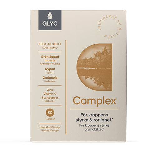 Glyc Complex | 80 Tabl. fra Glyc på Mecindo.dk
