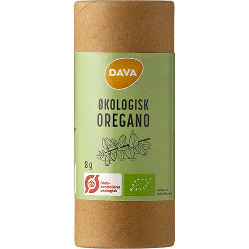 DAVA Økologisk Oregano | 8 gr fra DAVA på Mecindo.dk