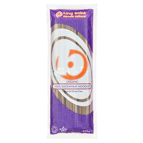 King Soba Boghvede Nudler 100% Økologisk | 250 gr fra King Soba på Mecindo.dk