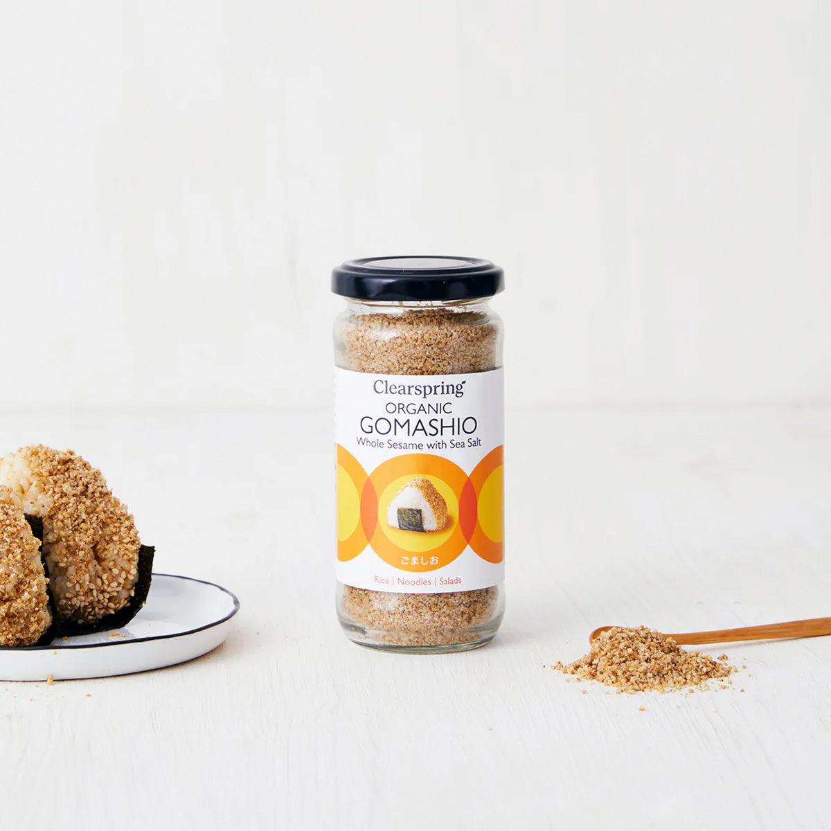 Clearspring Gomashio Sesam M. Havsalt Økologisk | 100 gr fra Clearspring på Mecindo.dk