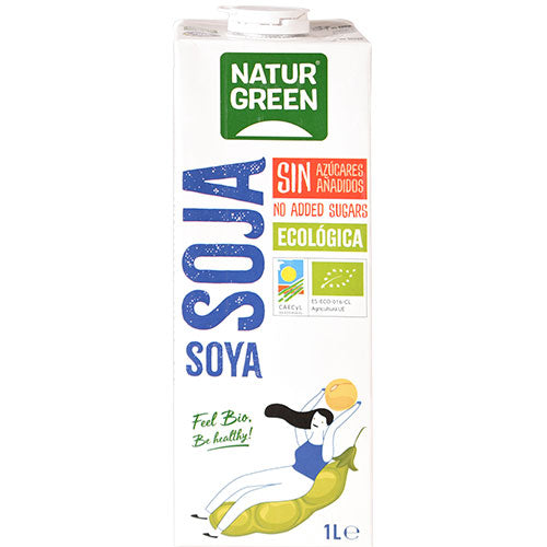 NaturGreen Sojadrik Neutral Økologisk | 1 ltr fra NaturGreen på Mecindo.dk
