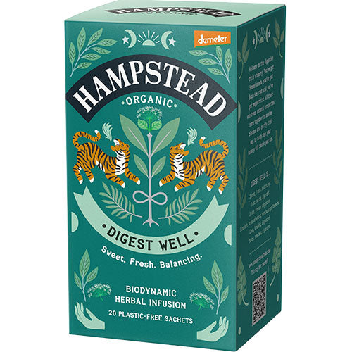 Hampstead Tea Fennikel & Pebermynte Te Økologisk Demeter | 20 br fra Hampstead Tea på Mecindo.dk
