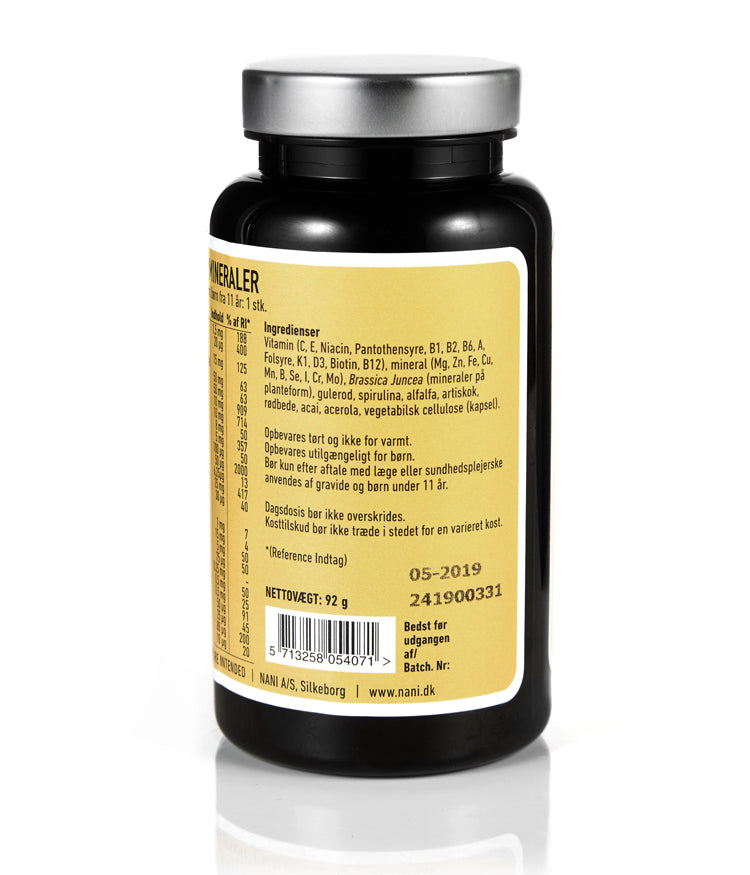 Nani Multivitamin Food State | 150 kapsler fra Nani på Mecindo.dk