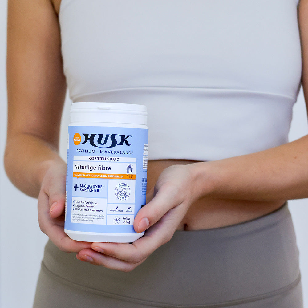 Husk Pm Mælkesyrebakterier | 200 gr fra Husk på Mecindo.dk