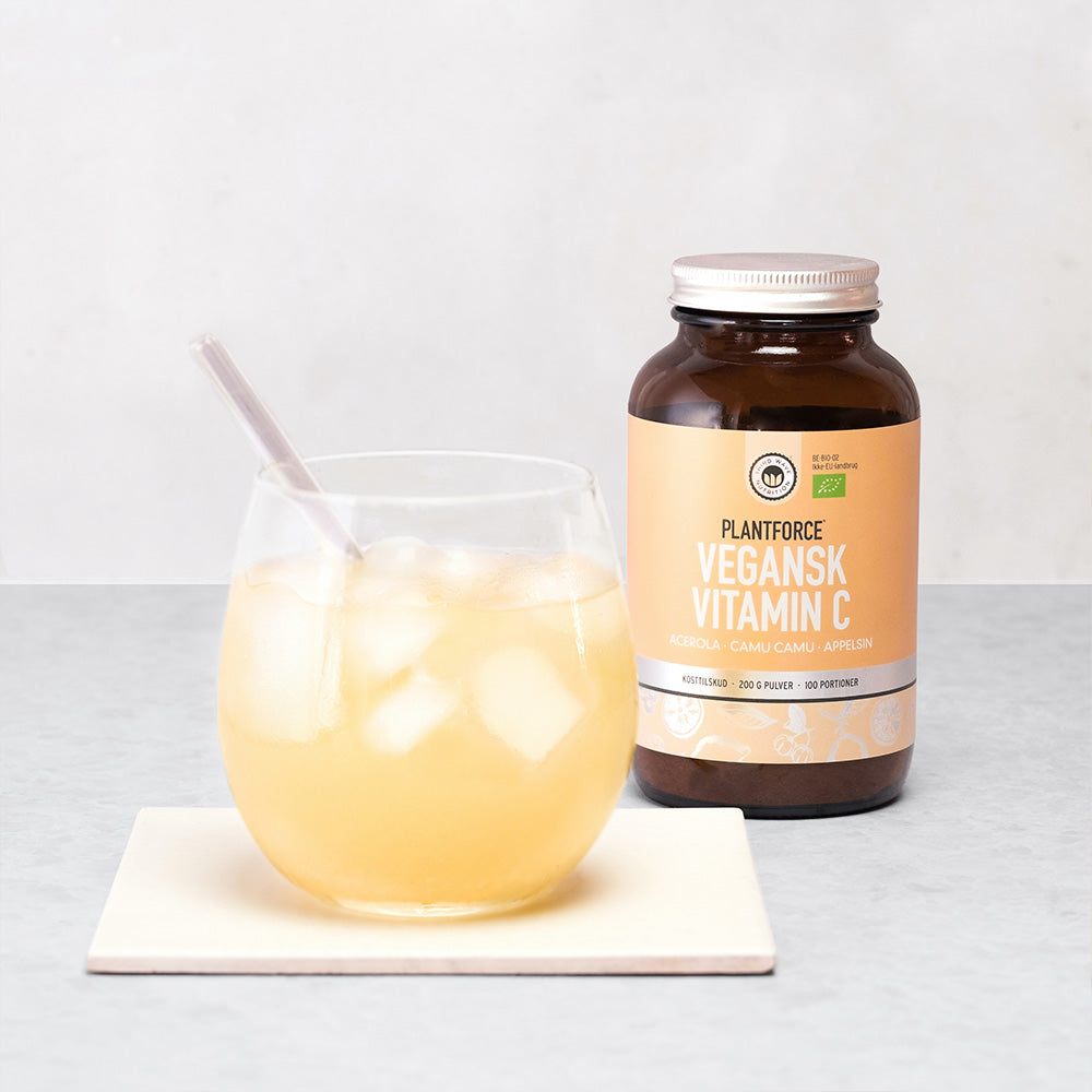 Plantforce Vitamin C Vegansk Ø | 200 gr fra Plantforce på Mecindo.dk