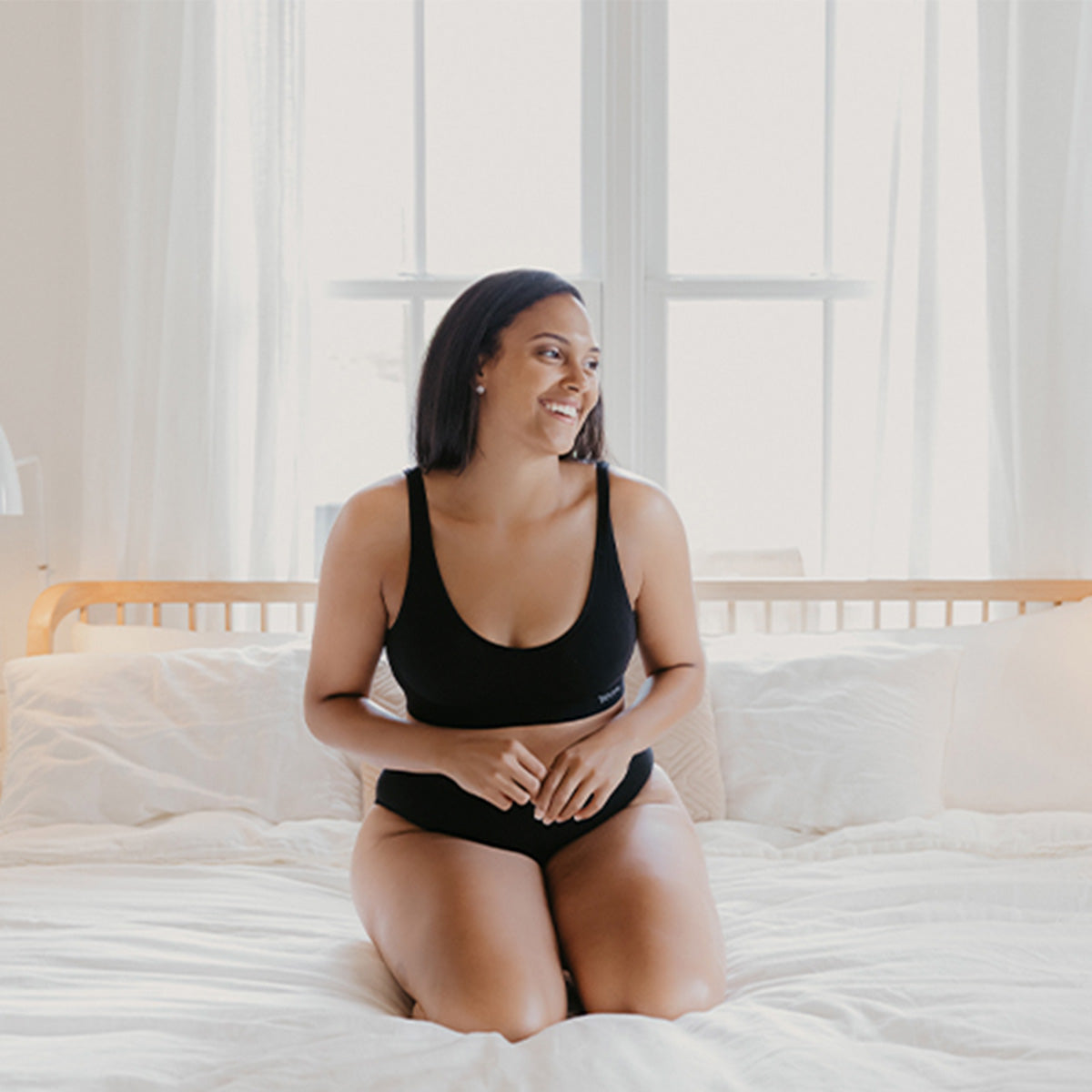 Boody Padded Bra Sort | Str. M fra Boody på Mecindo.dk