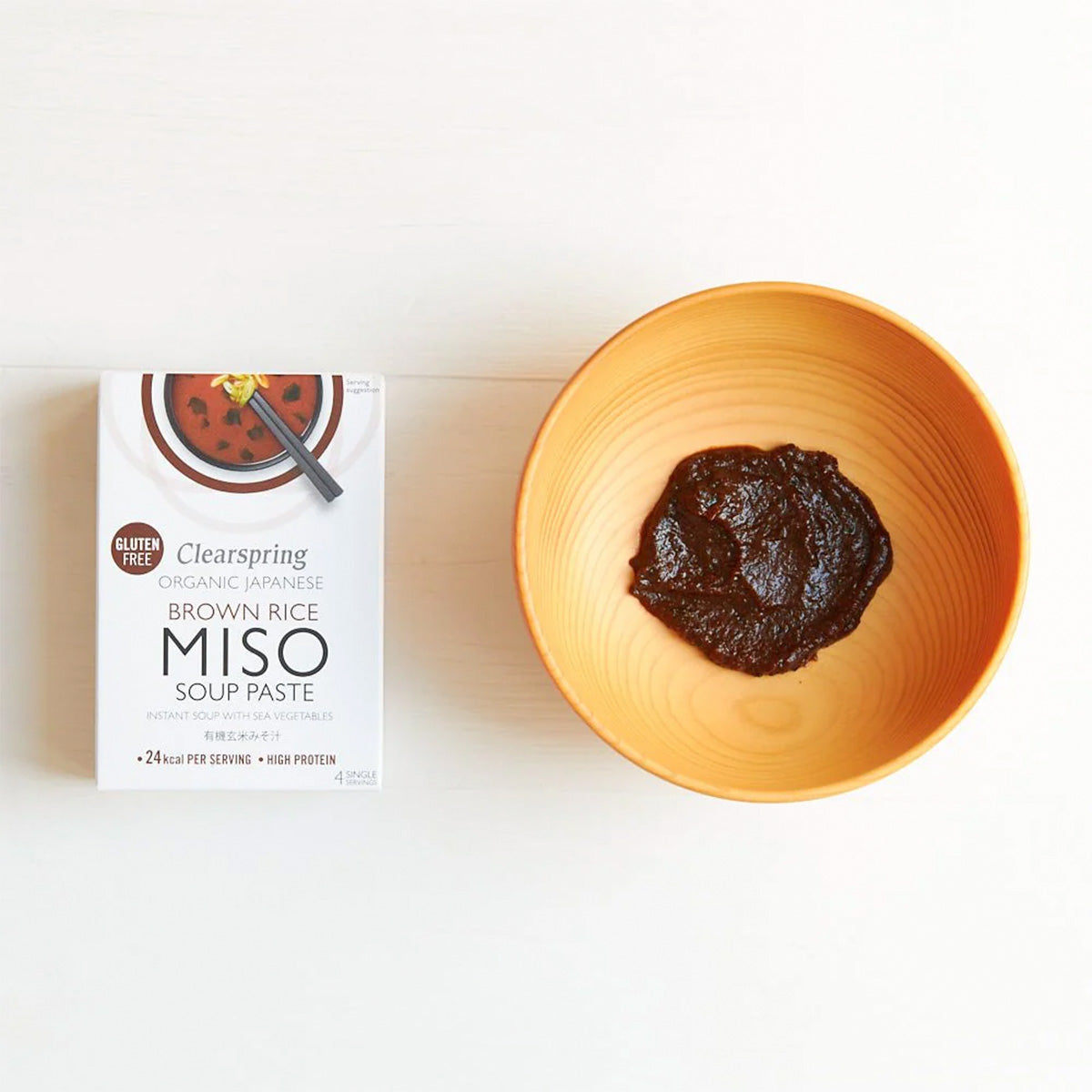 Clearspring Instant Miso Soup (60 gr) | Paste fra Clearspring på Mecindo.dk
