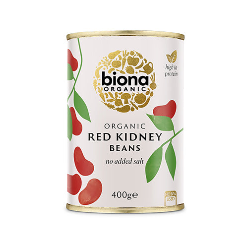 Biona Organic Røde Kidney Bønner Økologisk | 400 gr fra Biona Organic på Mecindo.dk