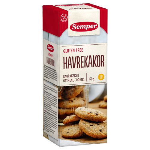 Semper Kage Havre Glutenfri | 150 gr fra Semper på Mecindo.dk