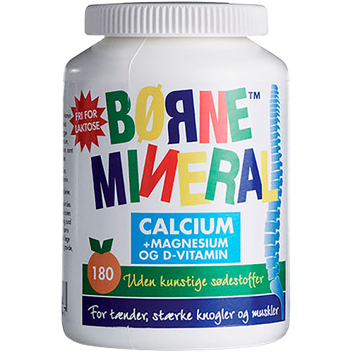 New Nordic Børnemineral M. Appelsin | 180 Tabl. fra New Nordic på Mecindo.dk