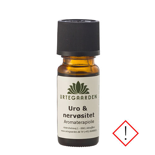 Urtegaarden Uro Og Nervøsitet | 10 ml fra Urtegaarden på Mecindo.dk