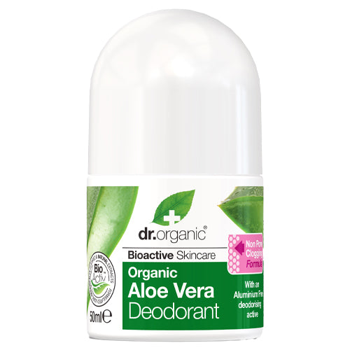 Dr. Organic Deo Roll On (50 ml) | Aloe Vera fra Dr. Organic på Mecindo.dk